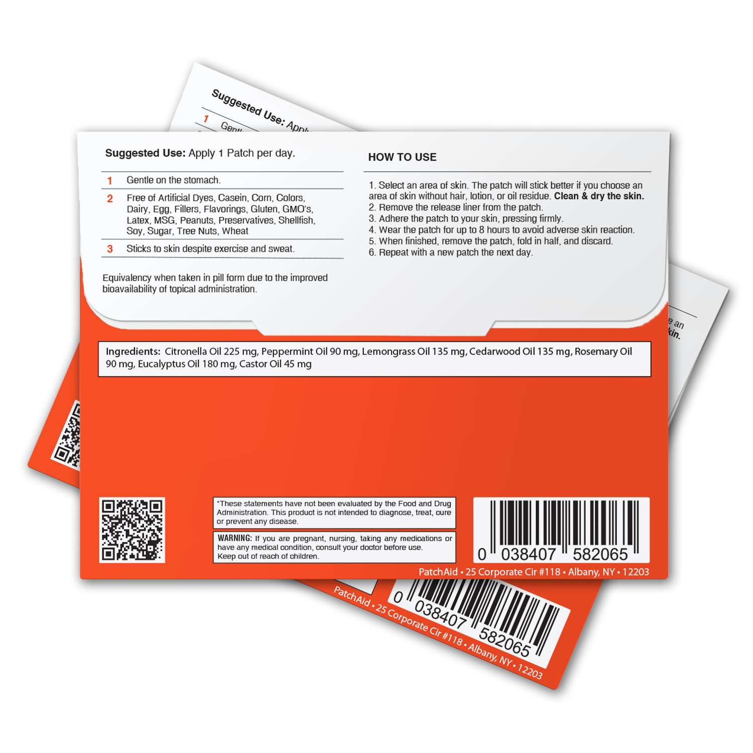 Mosquito Repellent Patch - Natural Essential Oil Protection