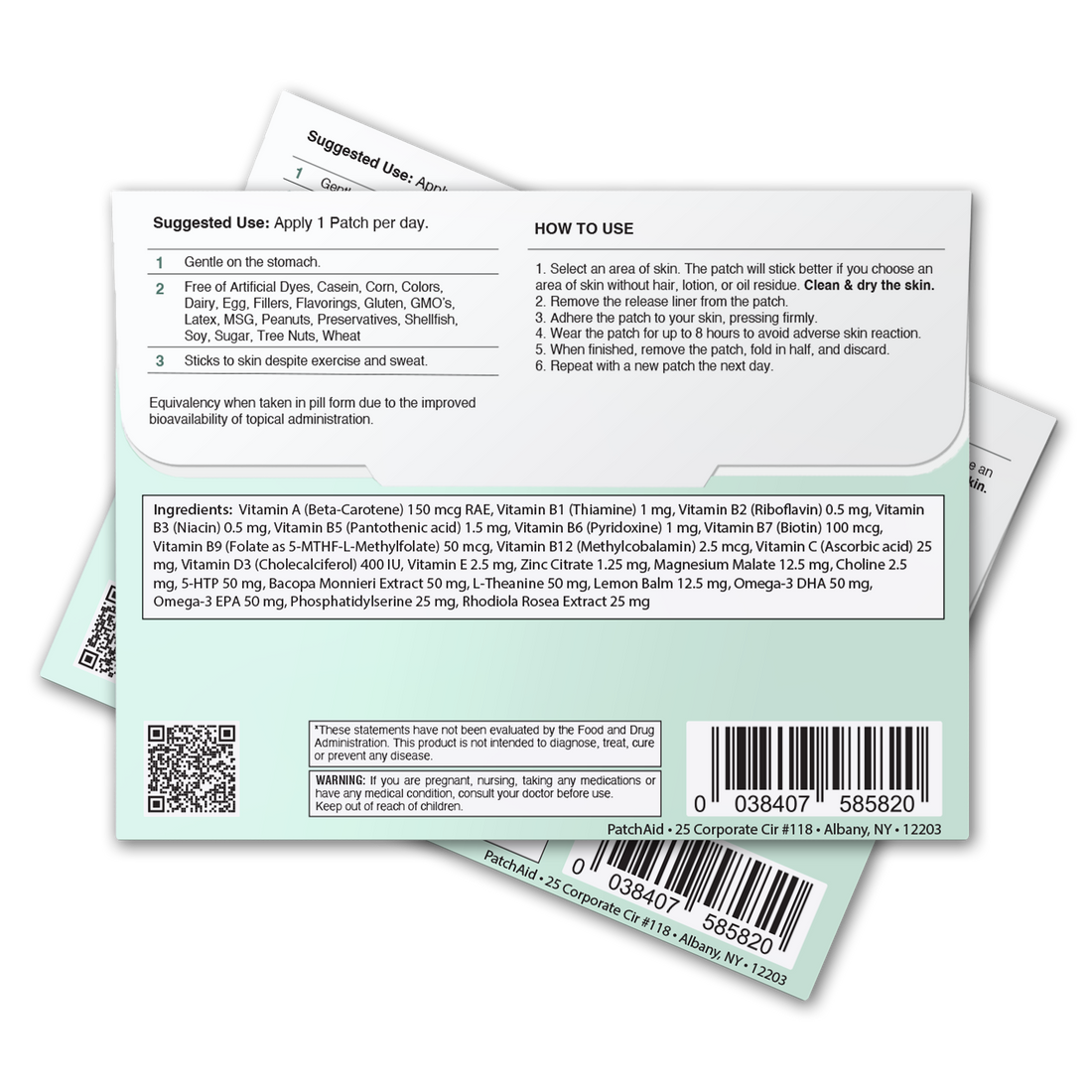 Kids Focus & Clarity Patch – Daily Cognitive Booster