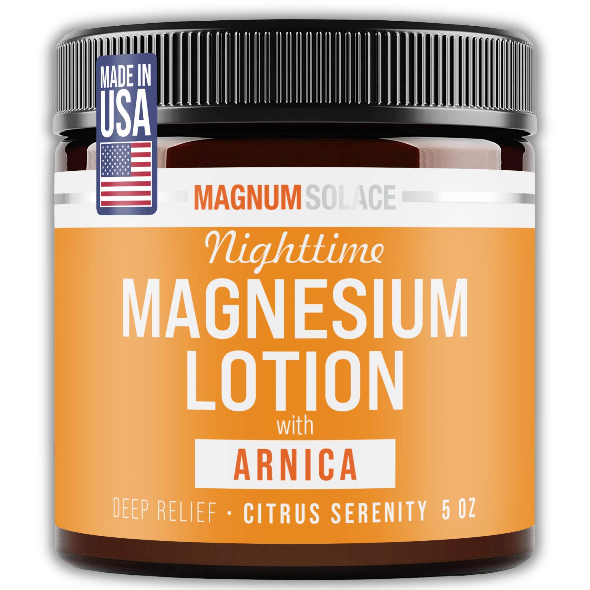 Nighttime Magnesium Lotion with Arnica Chamomile