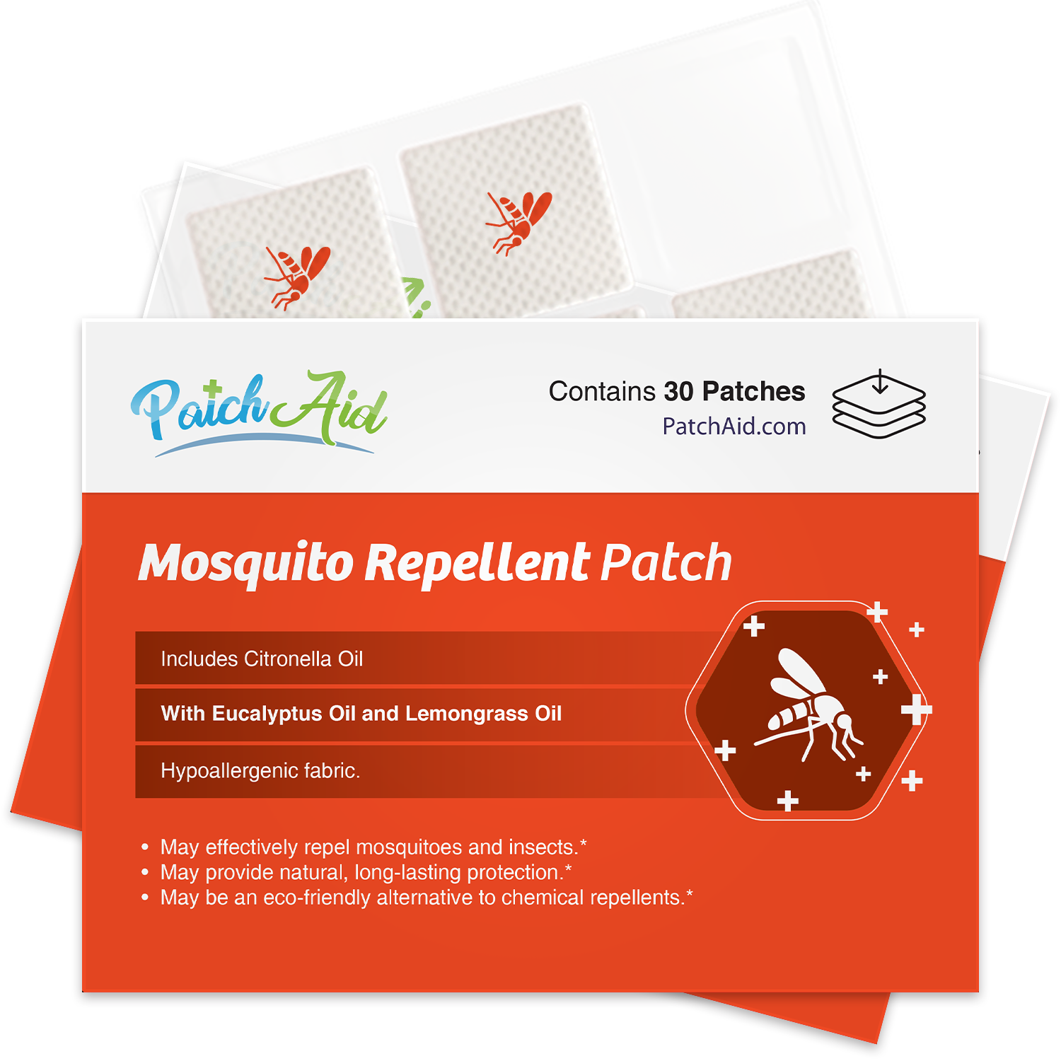 Mosquito Repellent Patch - Natural Essential Oil Protection