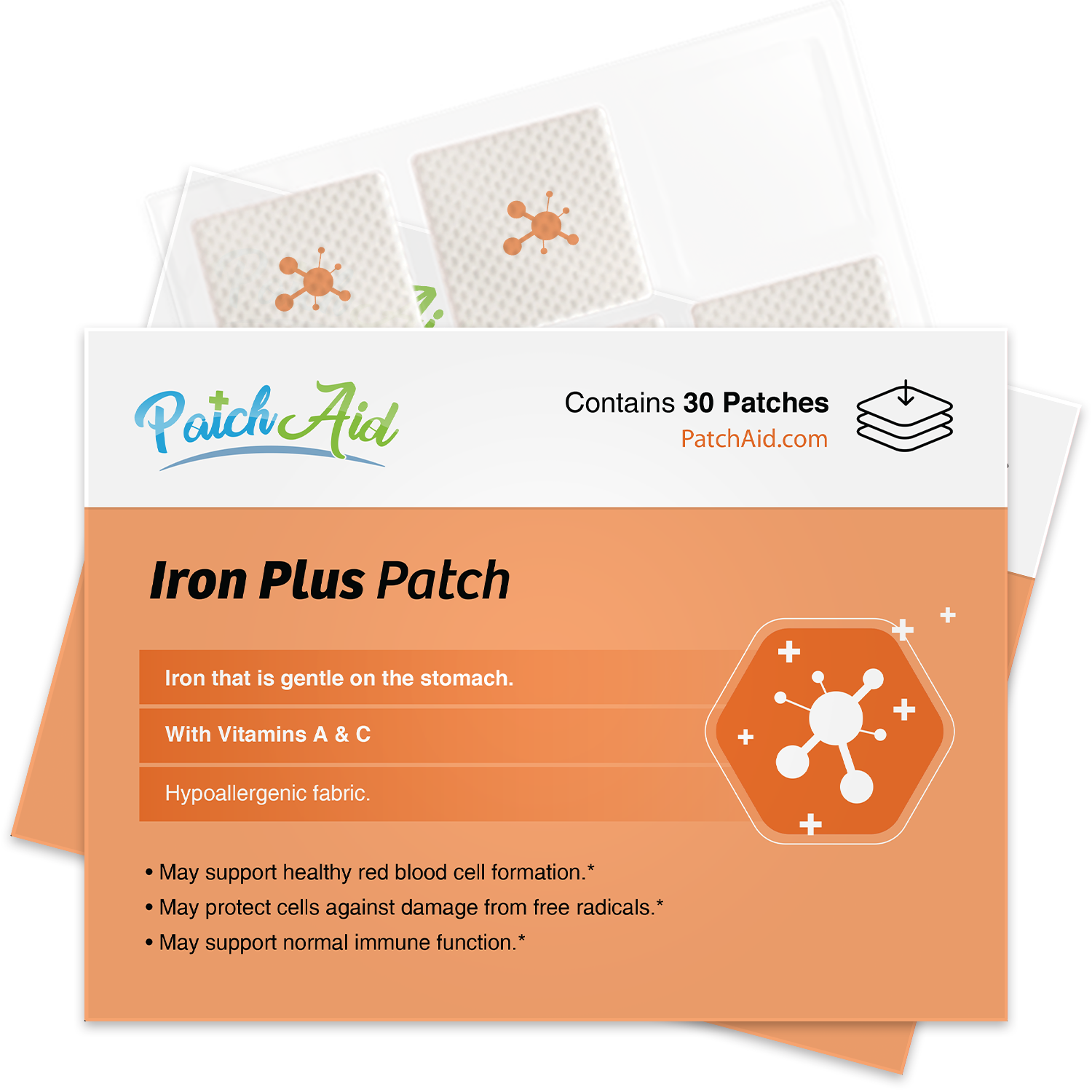 Iron Plus Vitamin Patch - Gentle Iron & Absorption Support