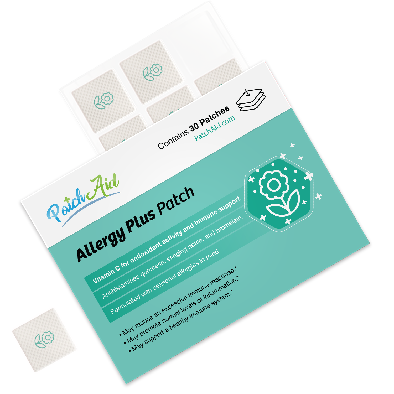 Allergy Plus Vitamin Patch - Natural Allergy Relief