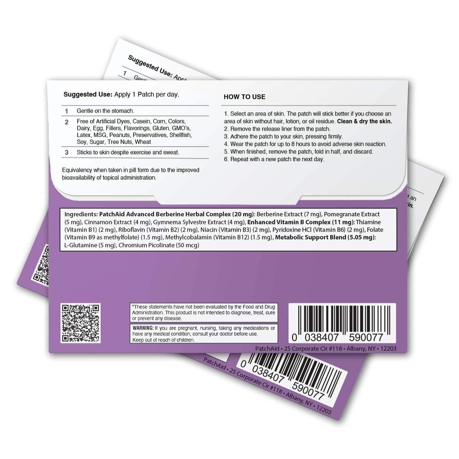 Berberine Patch – GLP-1 Support & Appetite Control
