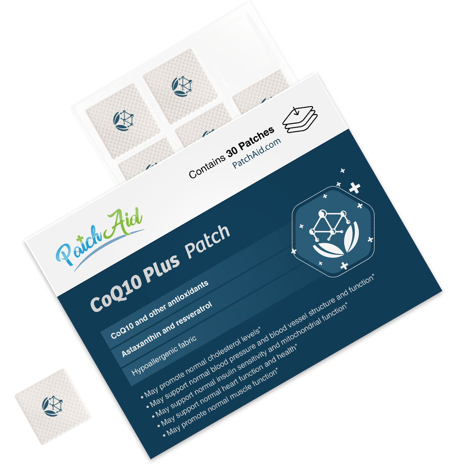 CoQ10 Plus Patch - Heart Health & Energy Support