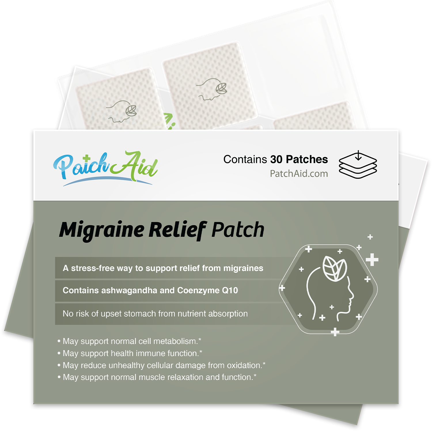 Migraine Relief Patch - Headache Relief & Relaxation Support