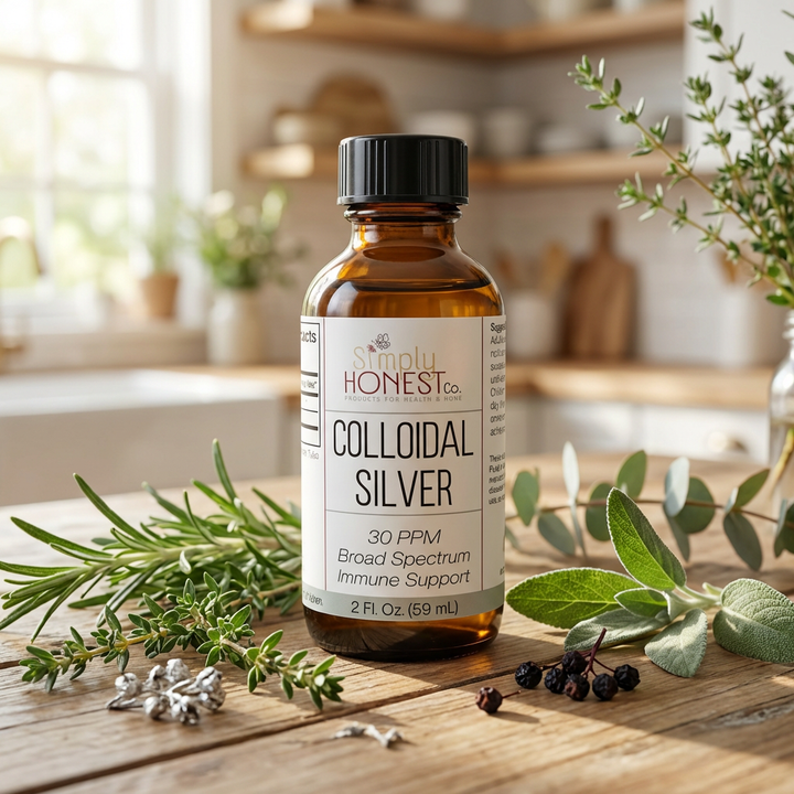 Colloidal Silver - Immune Support, Antiviral, Antimicrobial, Adults, Children, Pets