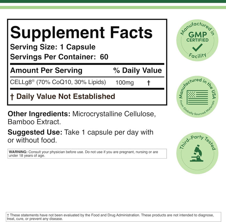 Liposomal CoQ10 Supplement