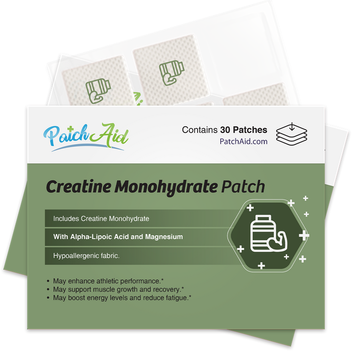 Creatine Monohydrate Patch - Muscle Strength & Recovery