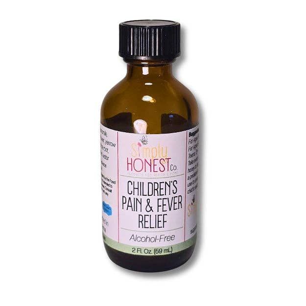 Children's Fever Relief - Natural Pain Relief & Herbal Fever Reducer Glycerite
