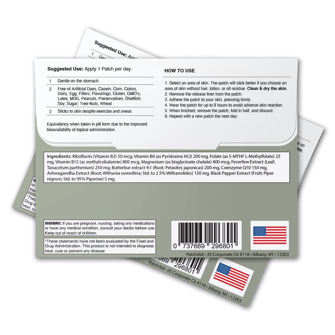 Migraine Relief Patch - Headache Relief & Relaxation Support