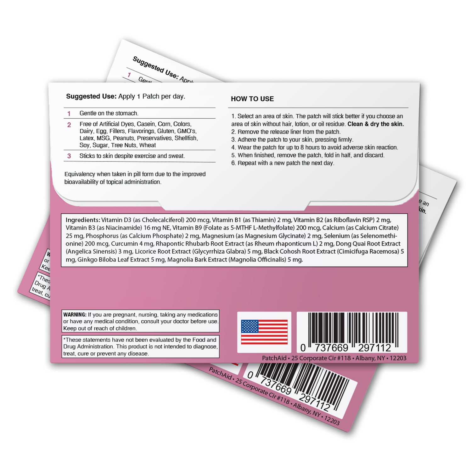 Menopause Relief Patch - Natural Symptom Relief & Support