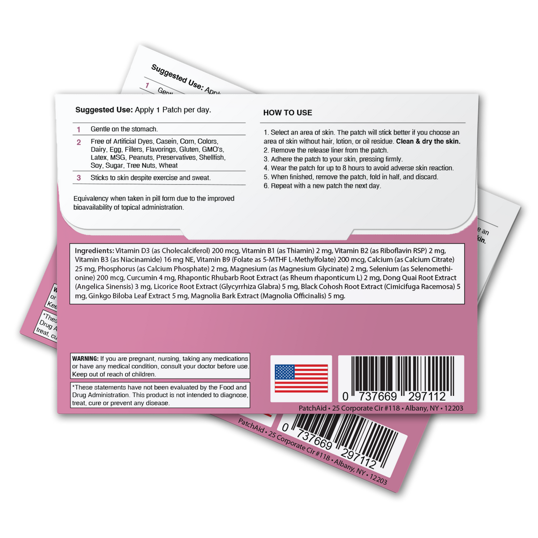 Menopause Relief Patch - Natural Symptom Relief & Support