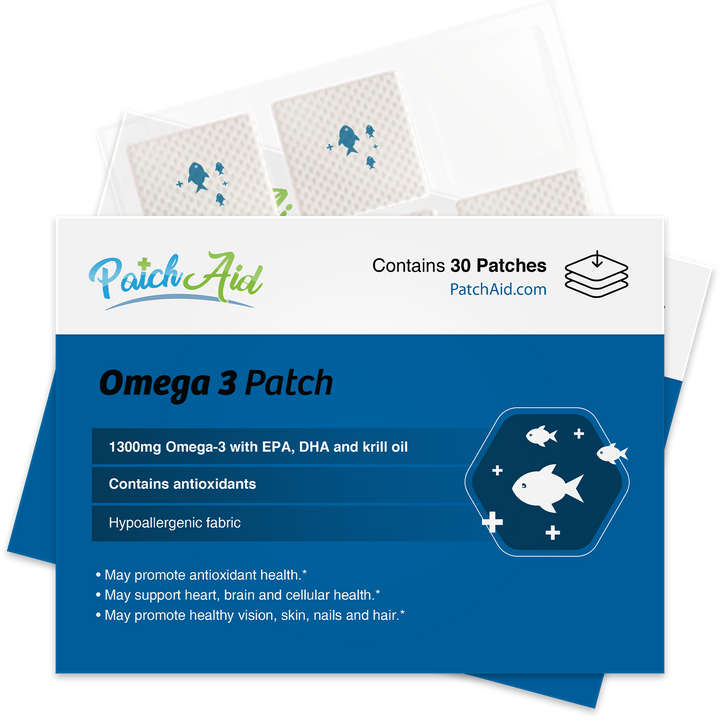 Omega-3 Vitamin Patch - Heart & Brain Health Support
