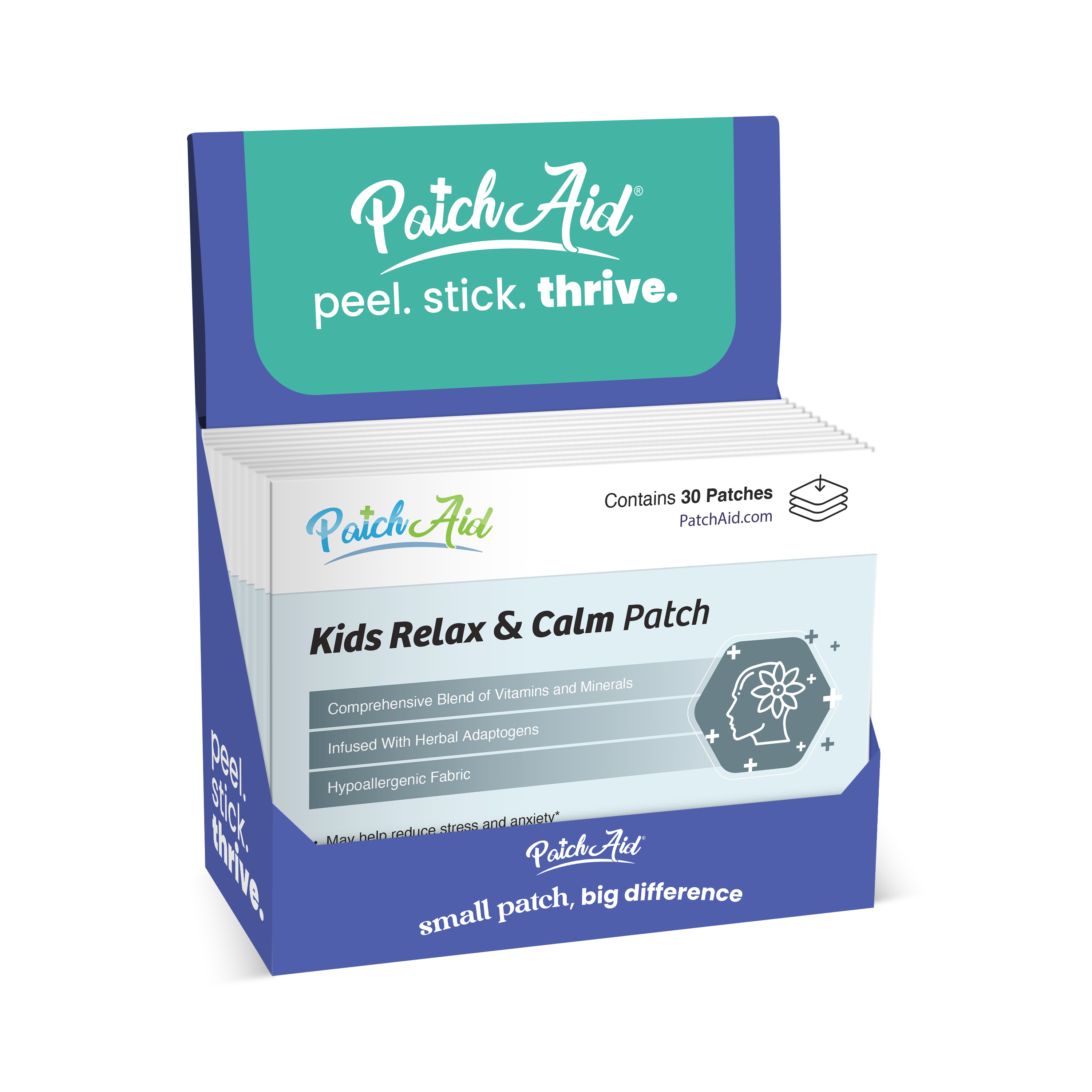 Kids Relax & Calm Patch - Natural Stress Relief & Relaxation