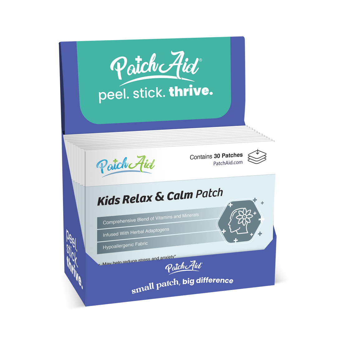 Kids Relax & Calm Patch - Natural Stress Relief & Relaxation
