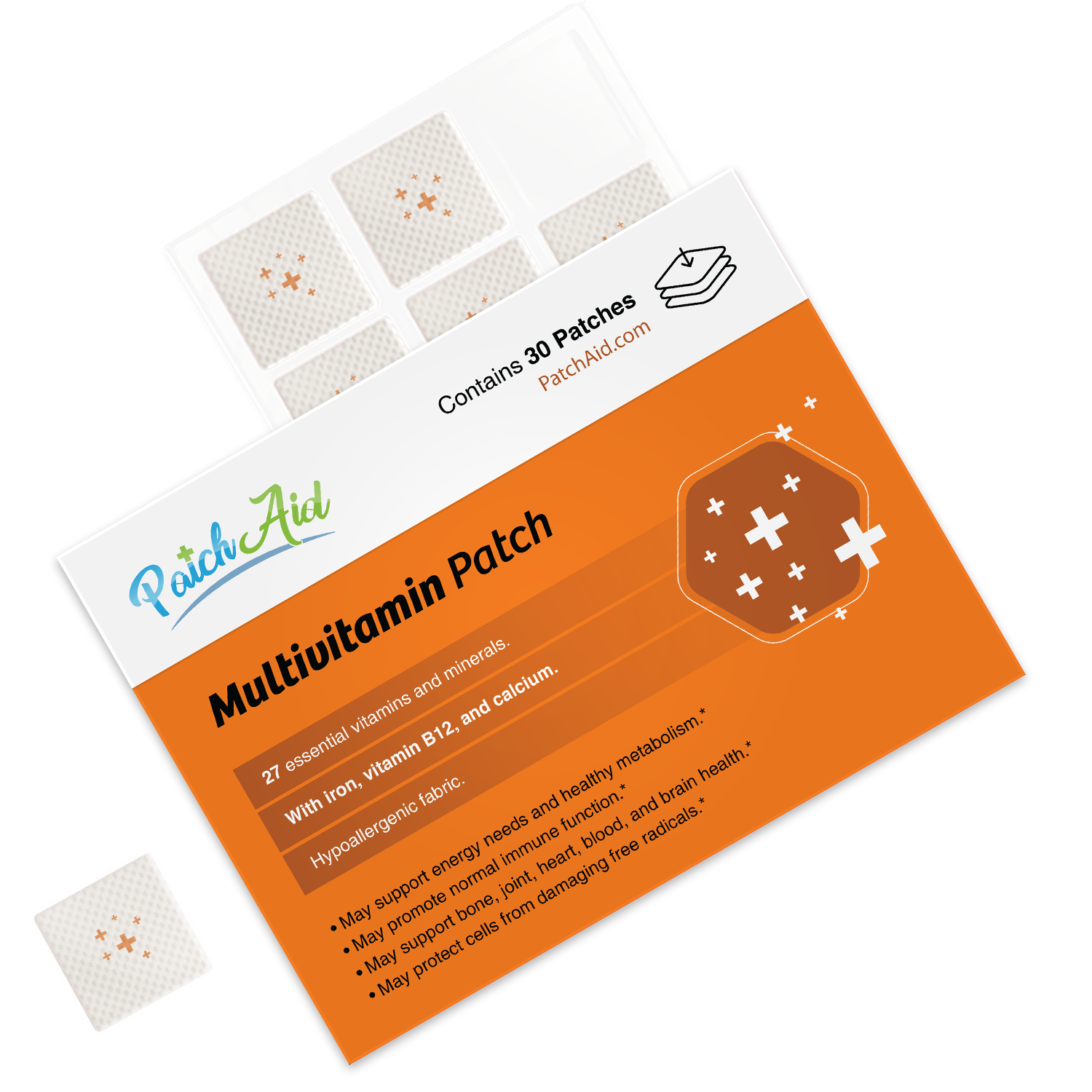 MultiVitamin Plus Patch - Daily Vitamins & Mineral Support