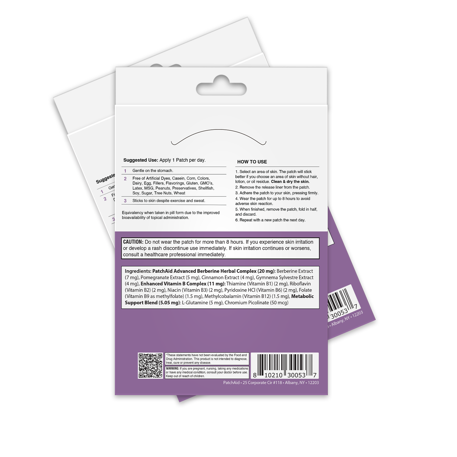 Berberine Patch – GLP-1 Support & Appetite Control