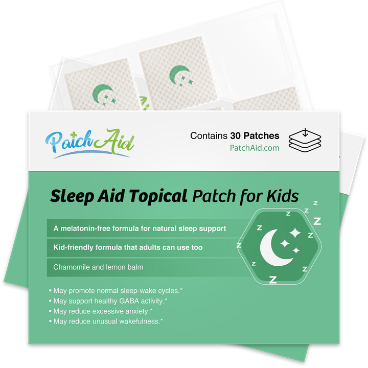 Sleep Aid Topical Patch for Kids - Melatonin-Free Sleep Aid