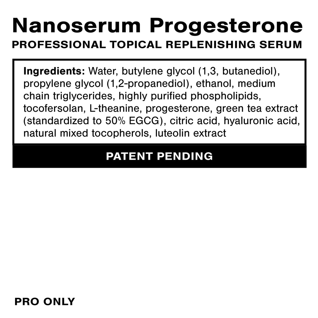 Professional Progesterone