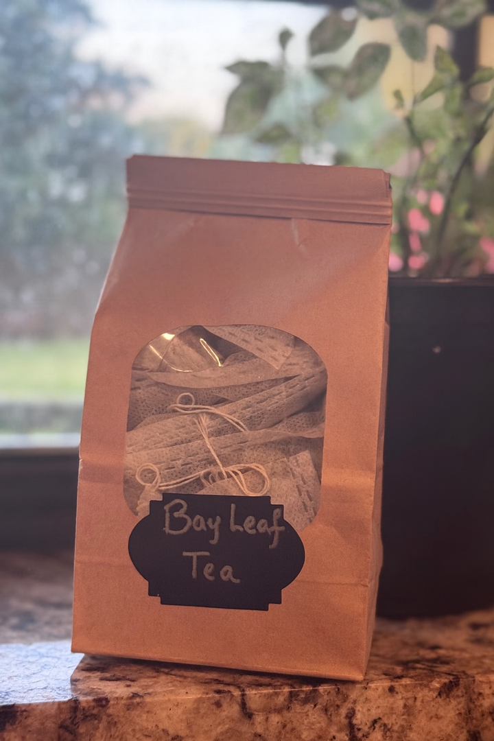 Bay leaf/Hoja de Laurel- plaque melting tea