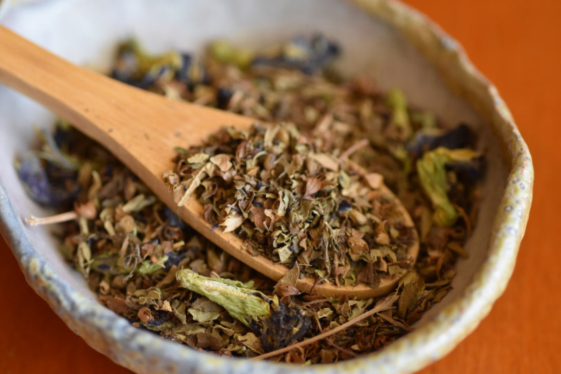 Holy basil- Tulsi tea (stress and cortisol, anti- inflammatory)