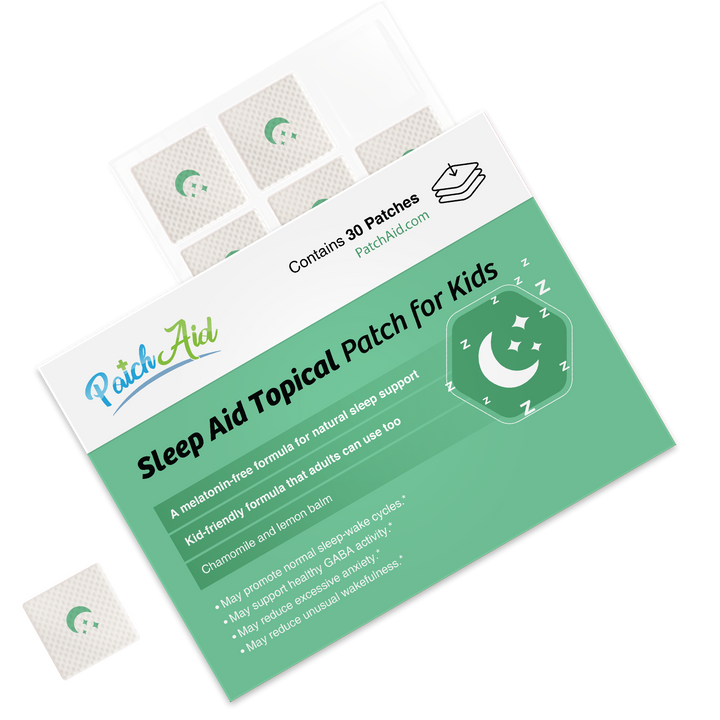 Sleep Aid Topical Patch for Kids - Melatonin-Free Sleep Aid