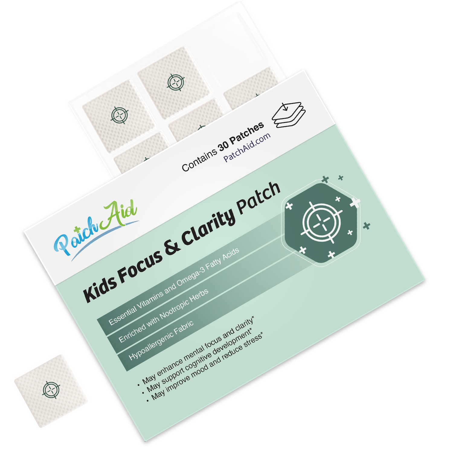 Kids Focus & Clarity Patch – Daily Cognitive Booster