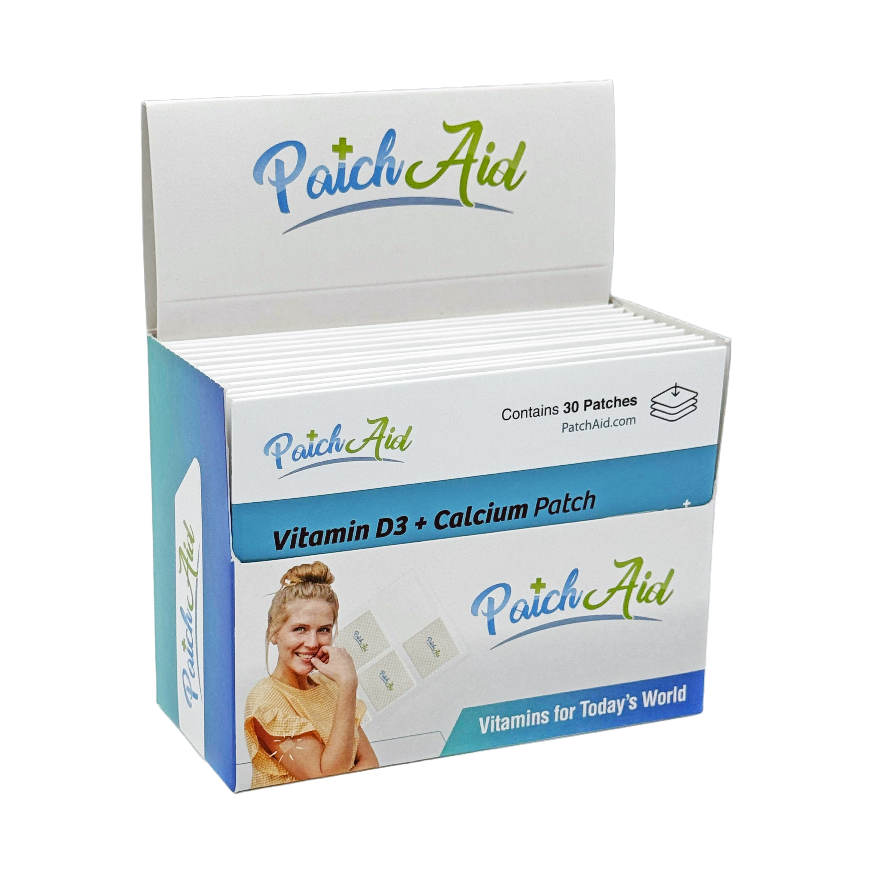 Vitamin D3/Calcium Patch - Bone, Muscle, & Immune Support