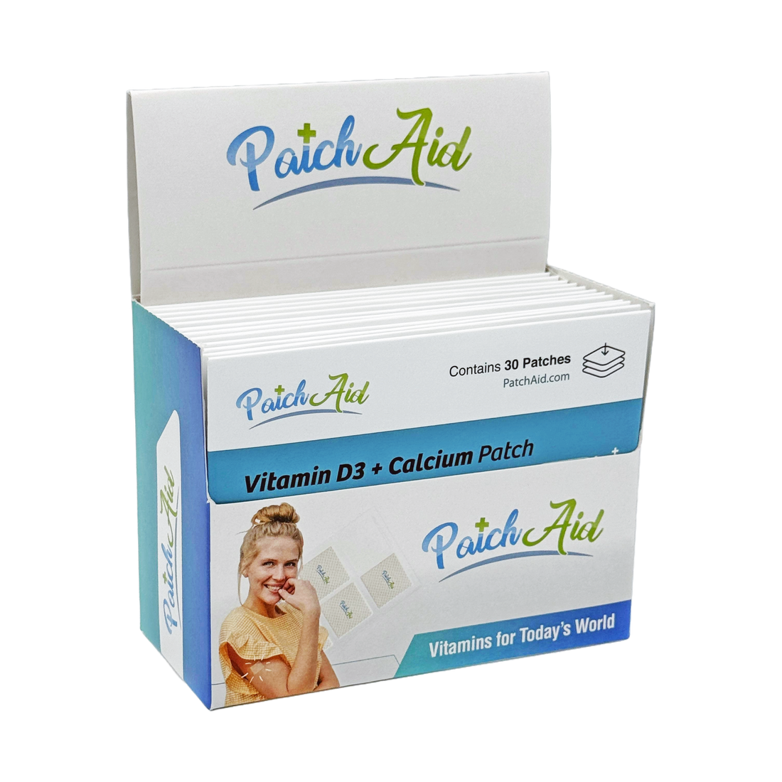 Vitamin D3/Calcium Patch - Bone, Muscle, & Immune Support