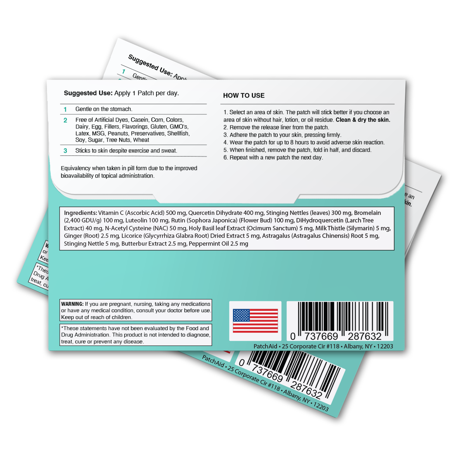 Allergy Plus Vitamin Patch - Natural Allergy Relief