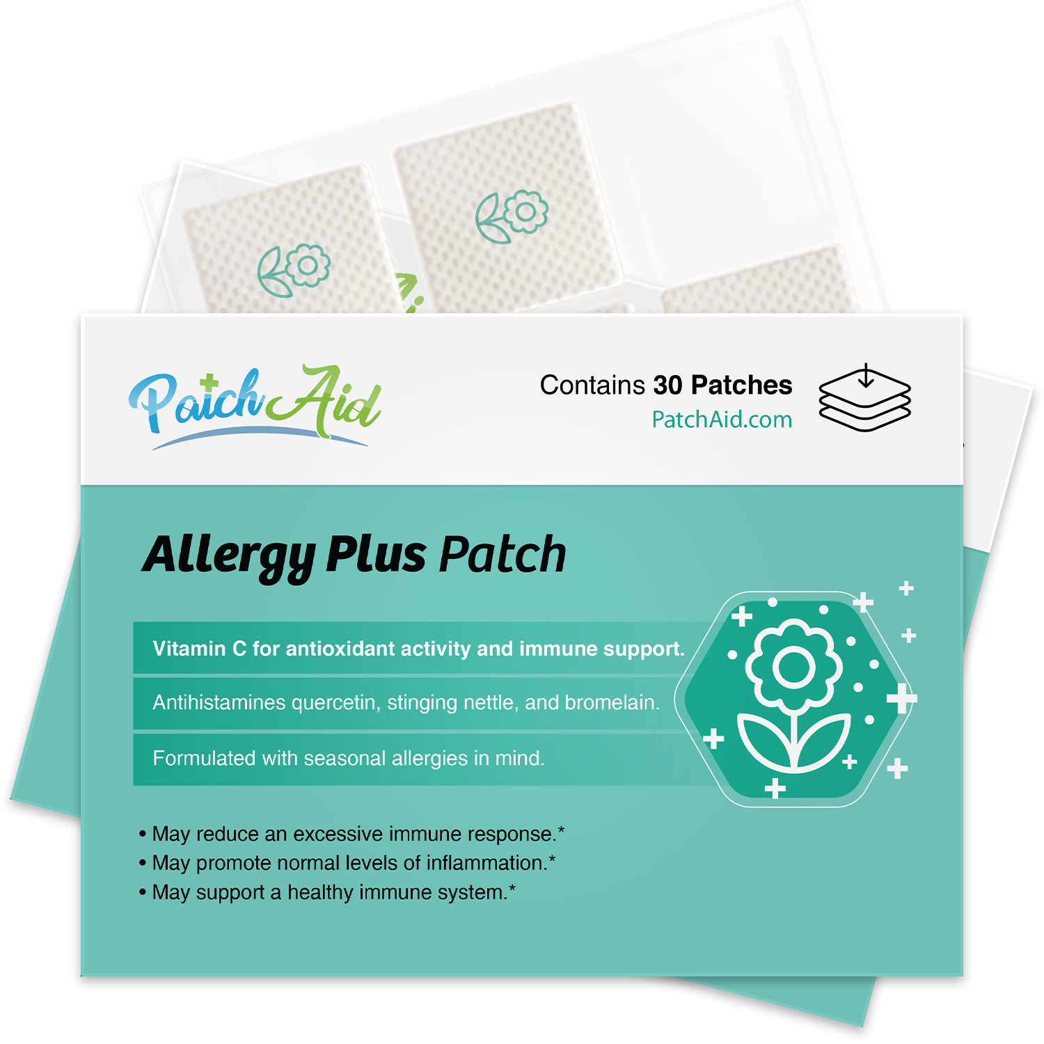 Allergy Plus Vitamin Patch - Natural Allergy Relief