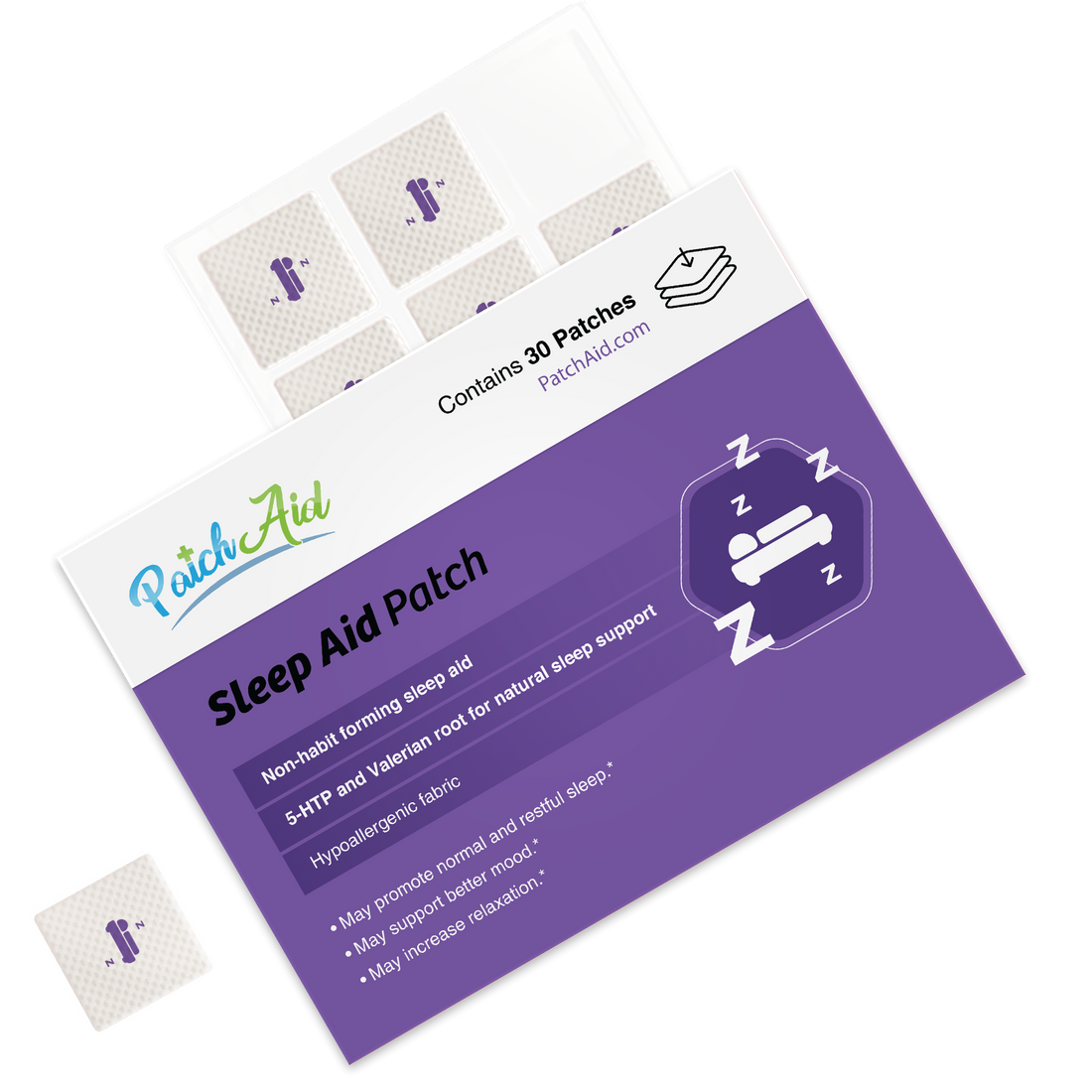 Sleep Aid Topical Vitamin Patch - Natural Sleep Support
