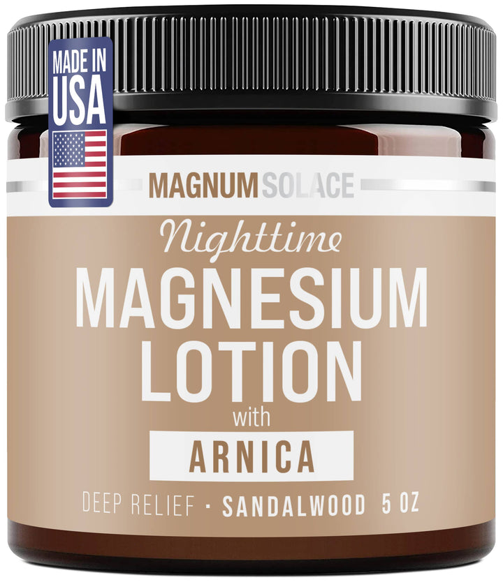 Nighttime Magnesium Lotion with Arnica Chamomile