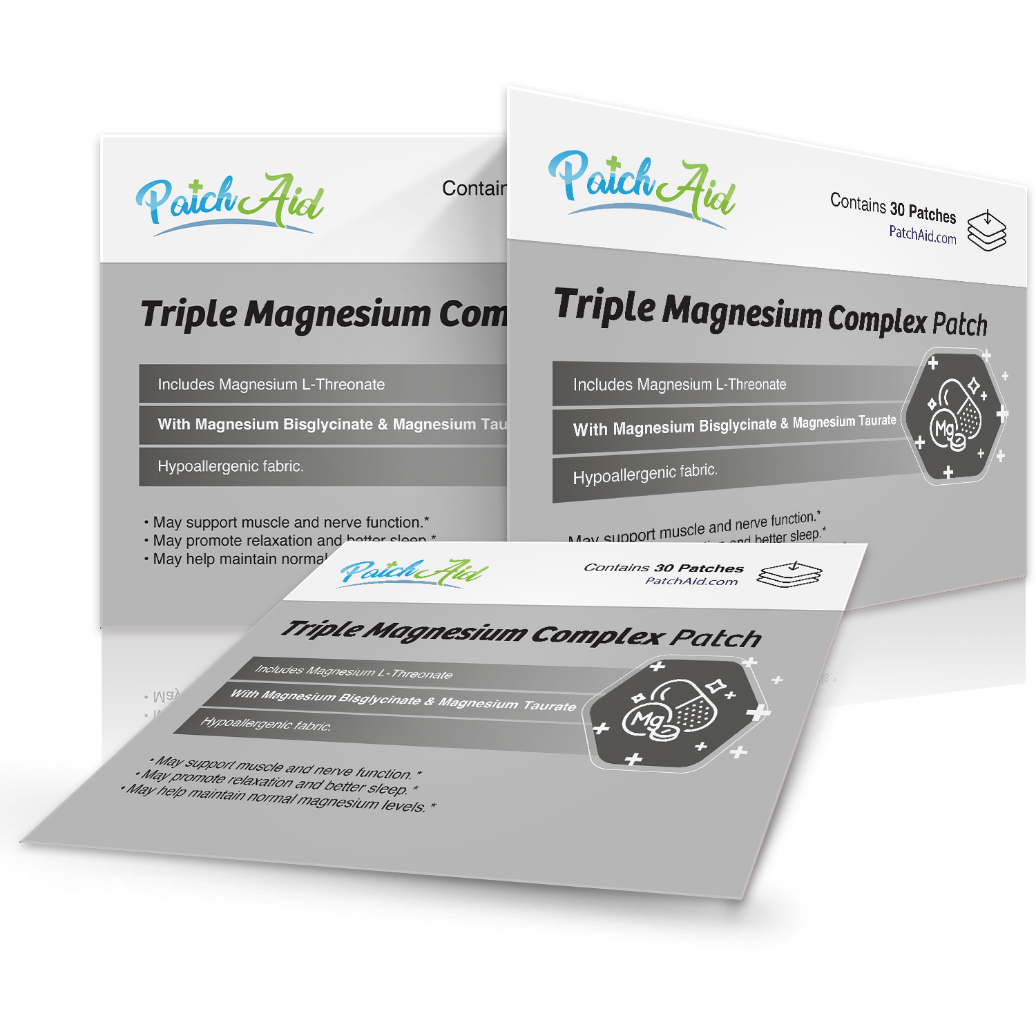 Triple Magnesium Complex Patch - Relaxation & Muscle Support
