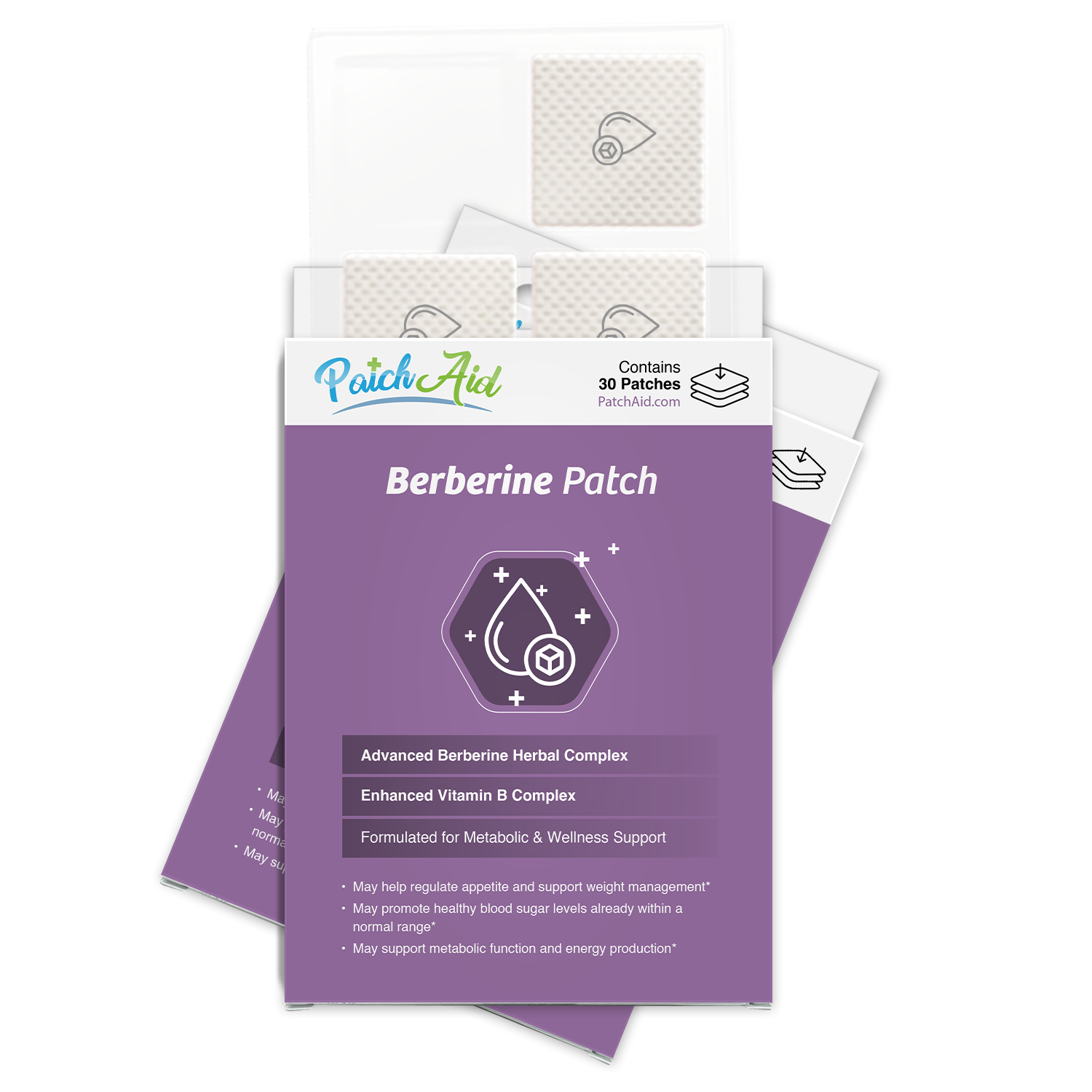 Berberine Patch – GLP-1 Support & Appetite Control