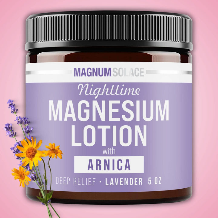 Nighttime Magnesium Lotion with Arnica Chamomile