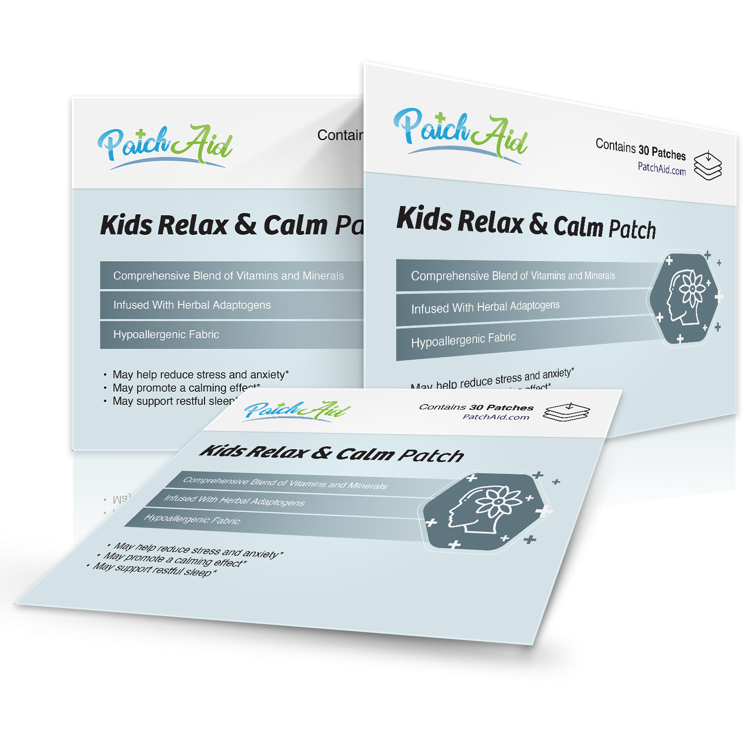 Kids Relax & Calm Patch - Natural Stress Relief & Relaxation