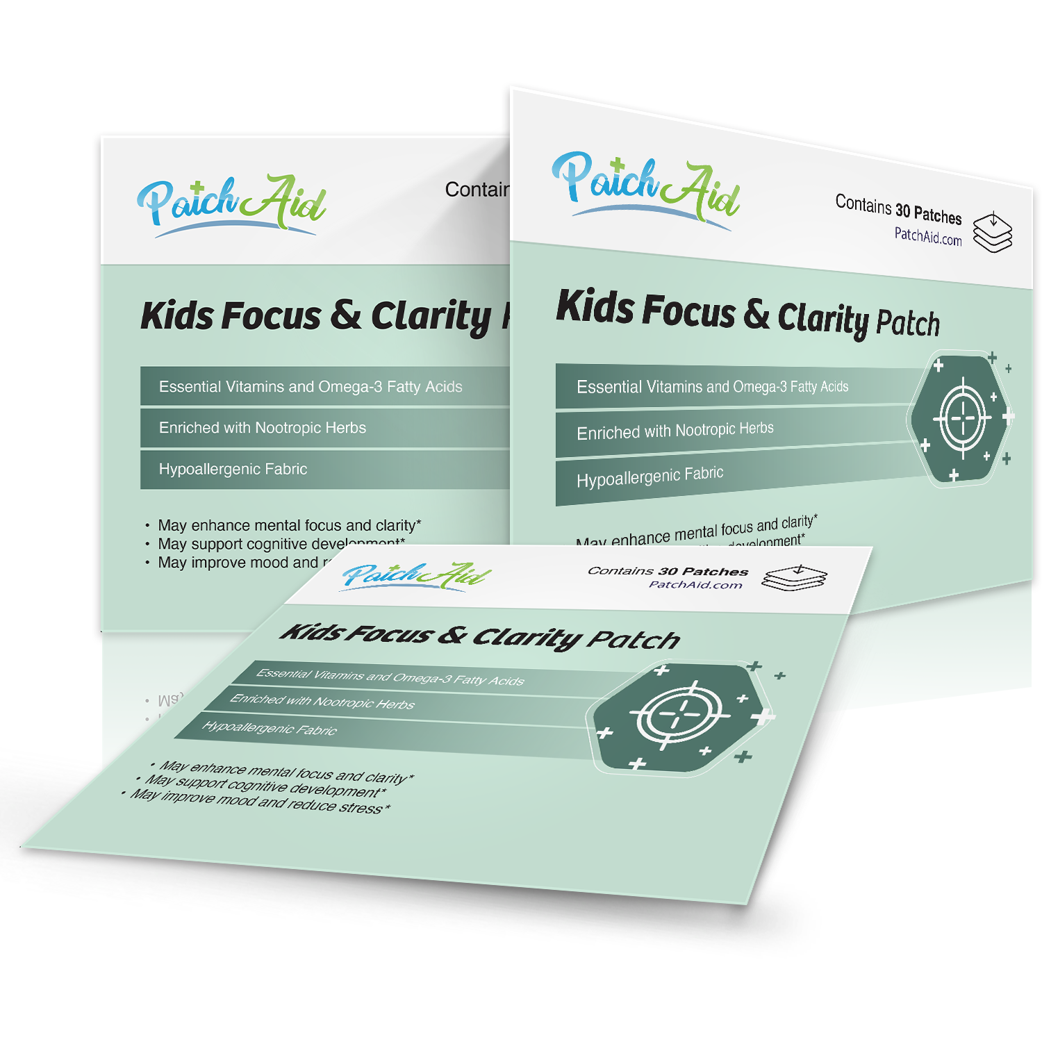 Kids Focus & Clarity Patch – Daily Cognitive Booster