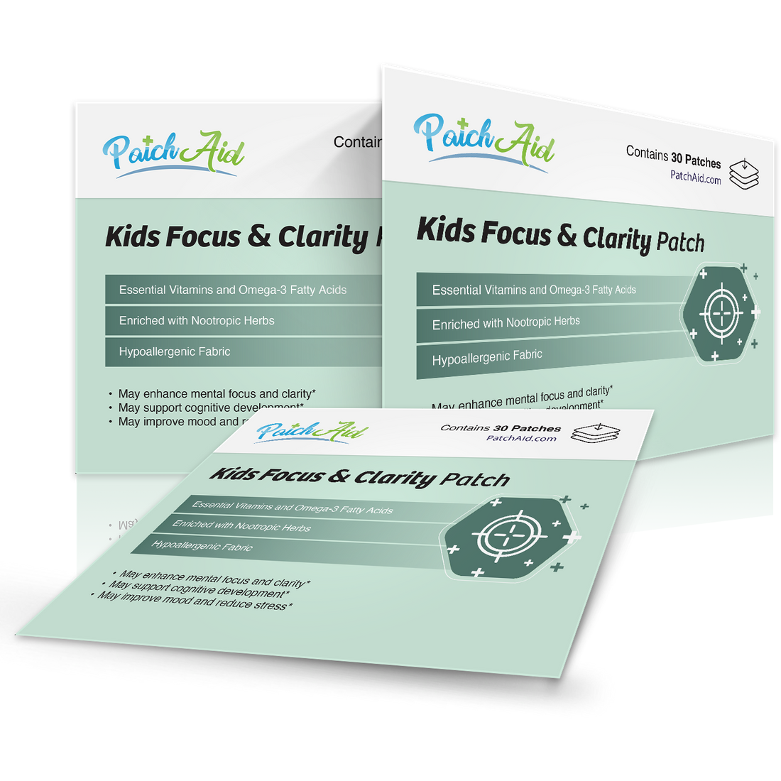 Kids Focus & Clarity Patch – Daily Cognitive Booster