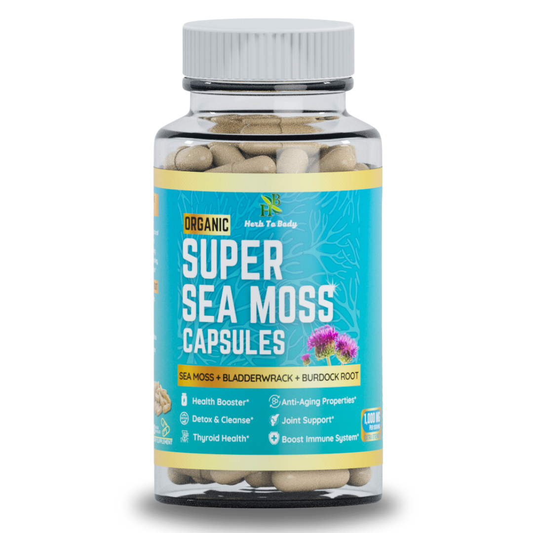 Organic Super Sea Moss Capsules (60 Veg Capsules)