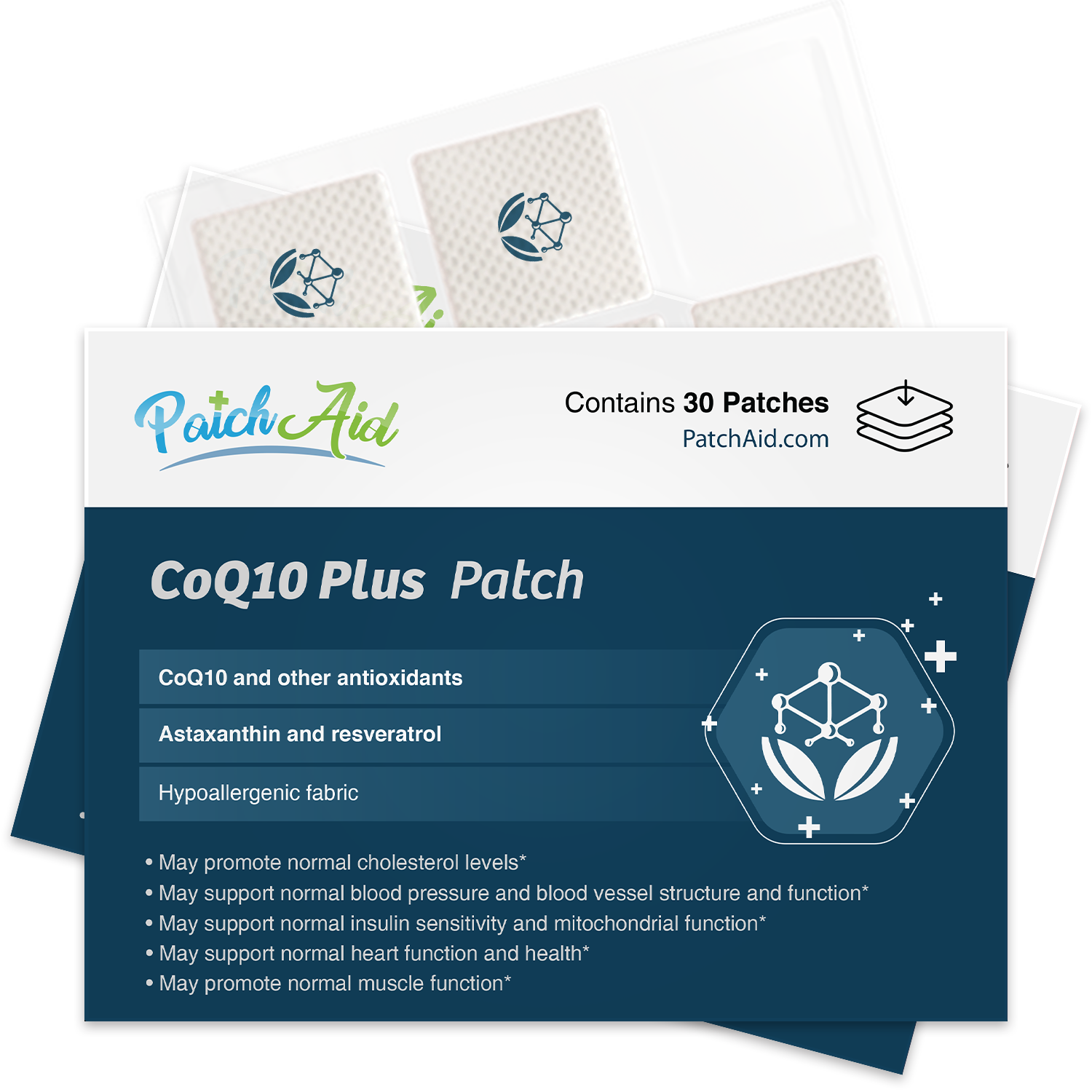 CoQ10 Plus Patch - Heart Health & Energy Support