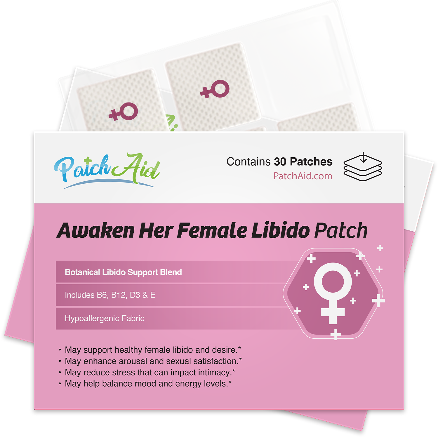Awaken Her Female Libido Patch - Desire & Energy Support