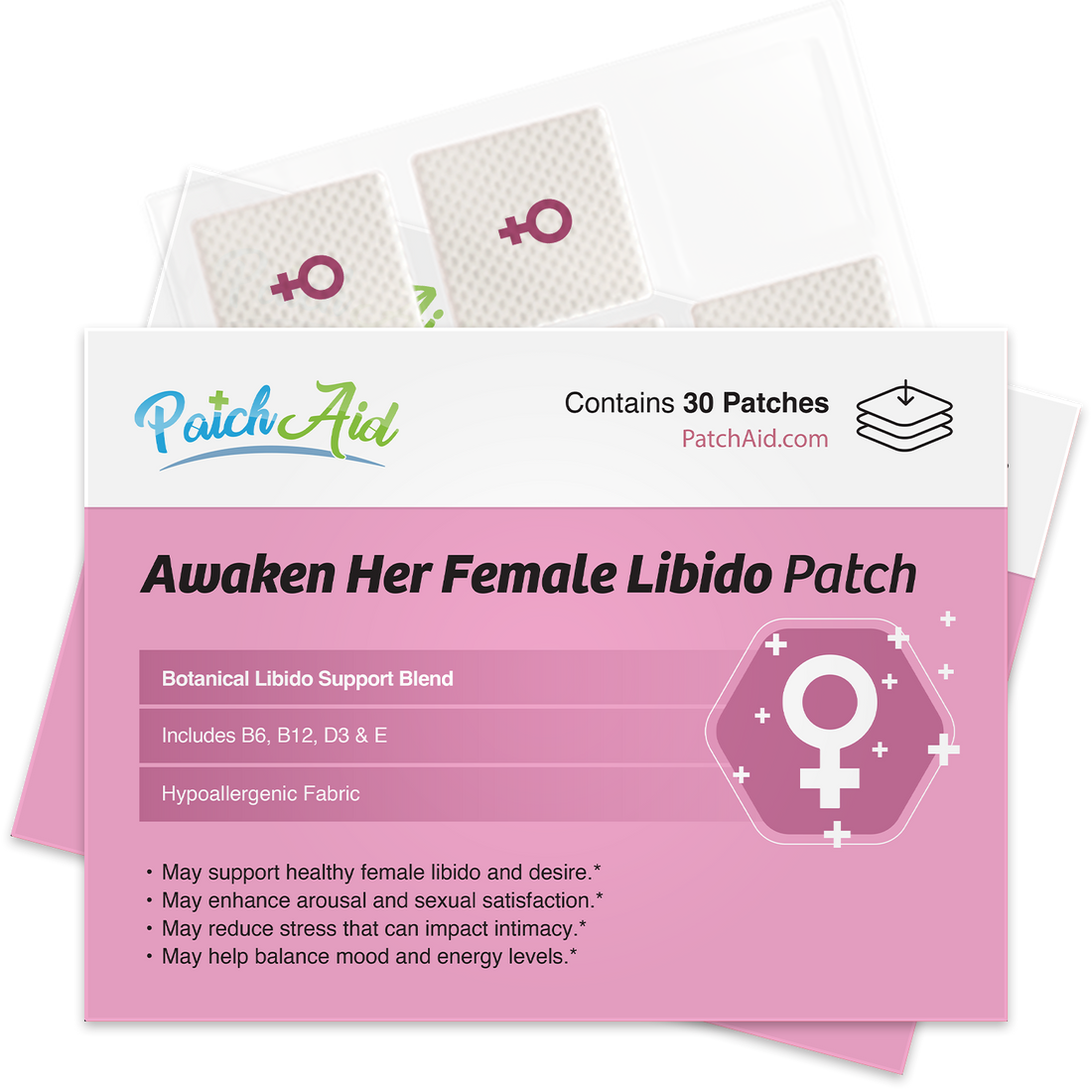 Awaken Her Female Libido Patch - Desire & Energy Support