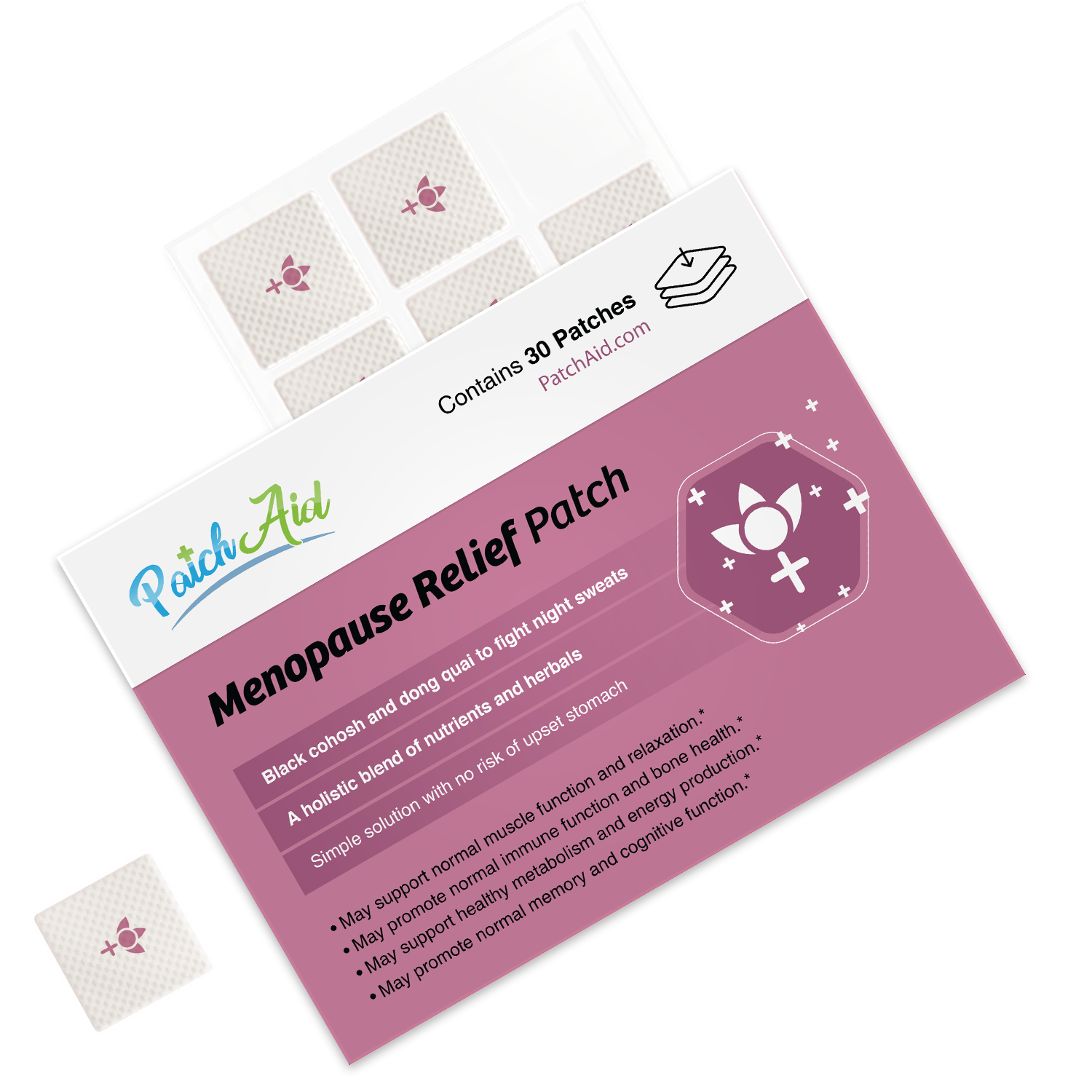 Menopause Relief Patch - Natural Symptom Relief & Support