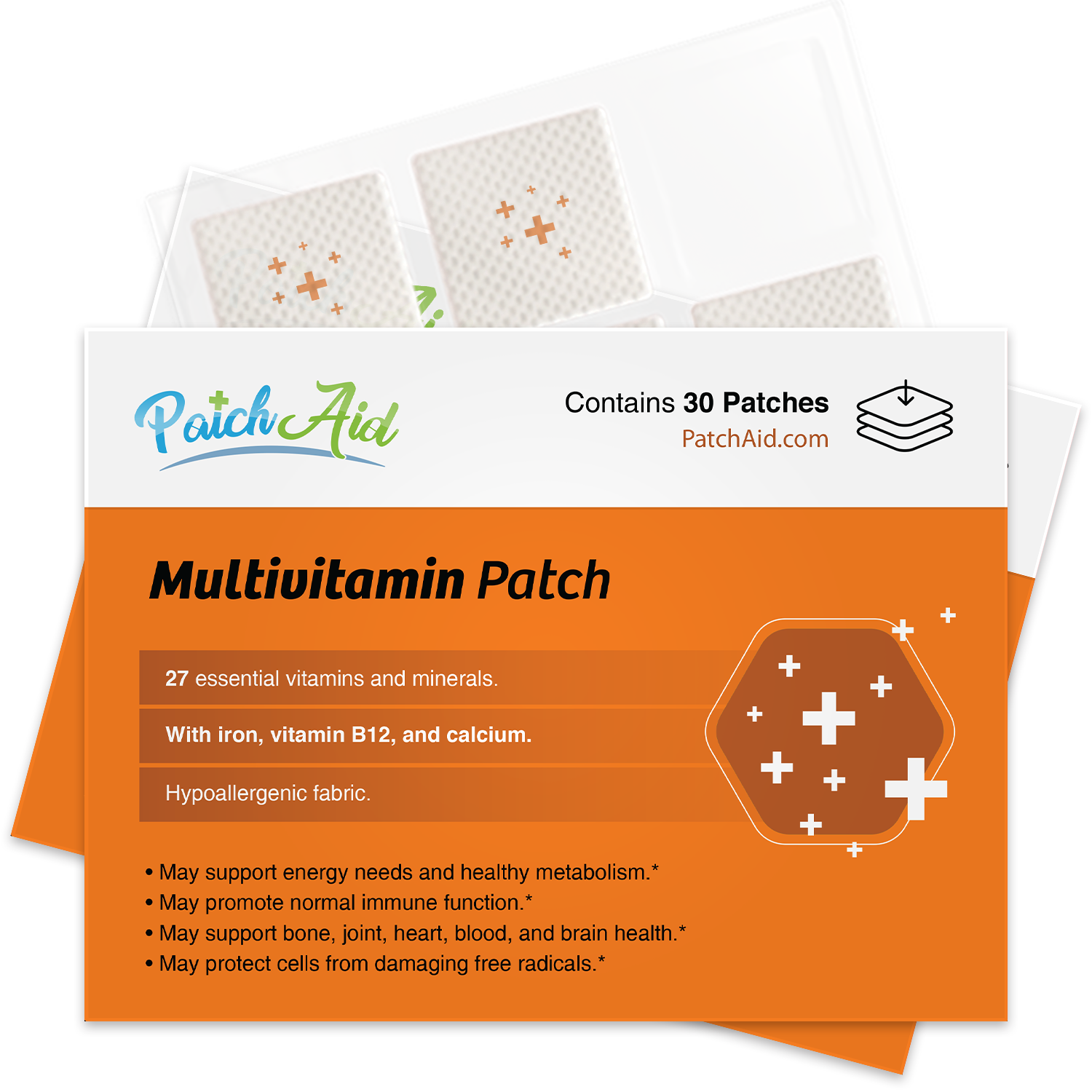 MultiVitamin Plus Patch - Daily Vitamins & Mineral Support