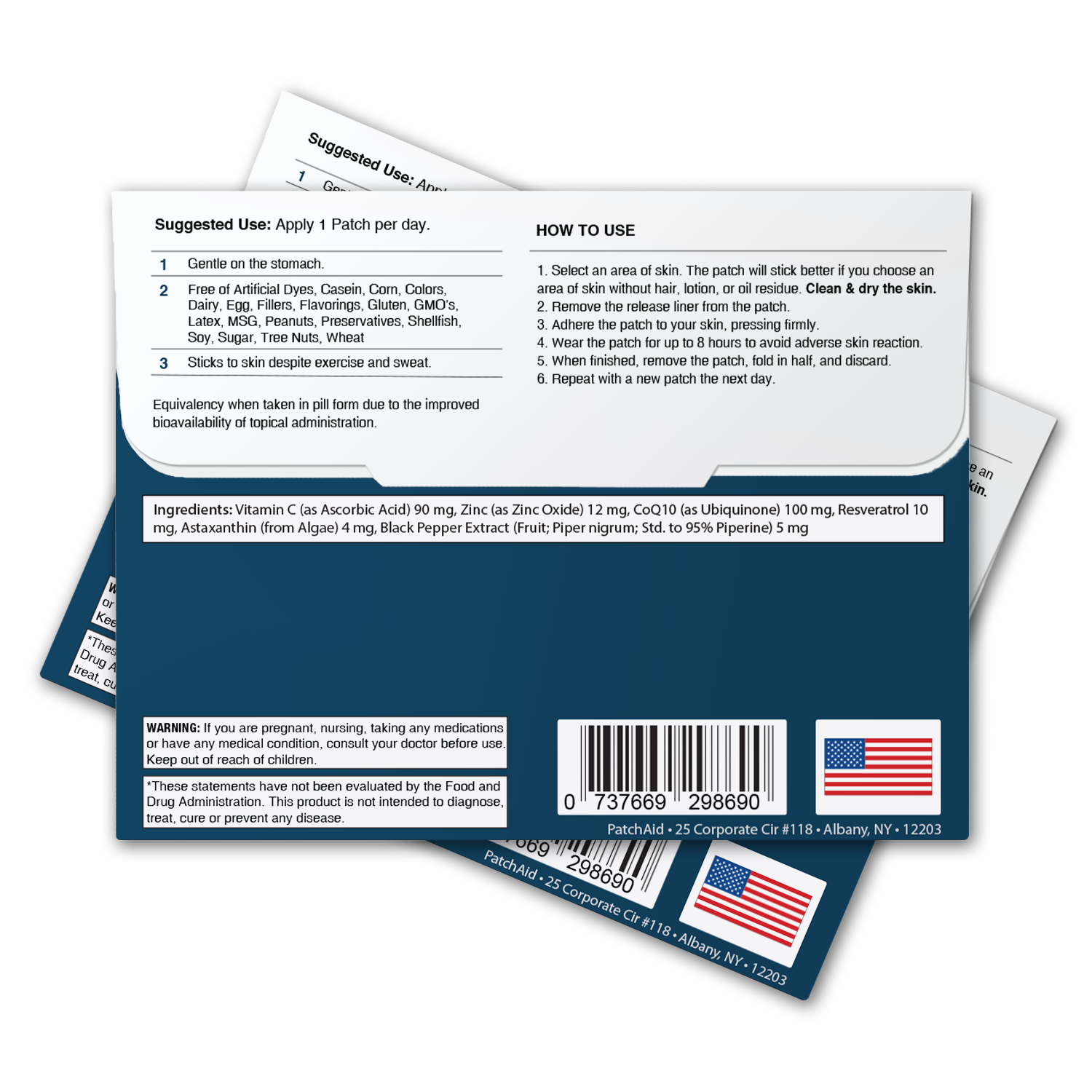 CoQ10 Plus Patch - Heart Health & Energy Support