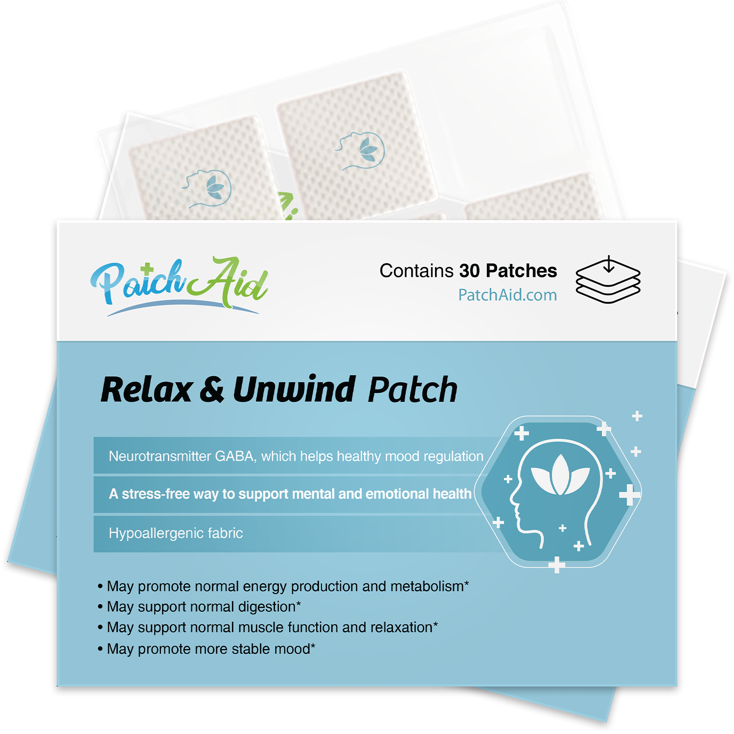 Relax & Unwind Patch - Stress Relief & Relaxation Support