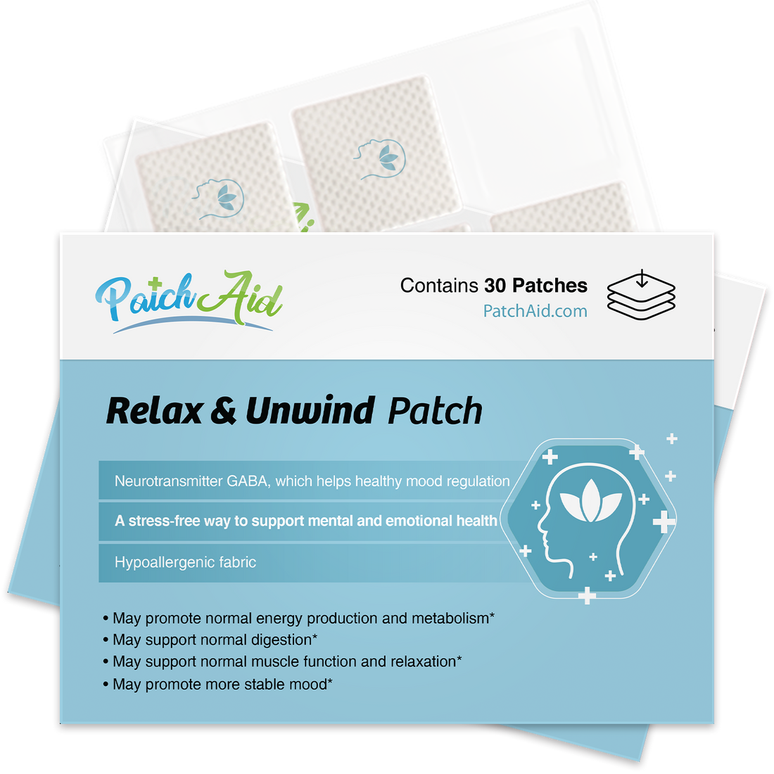 Relax & Unwind Patch - Stress Relief & Relaxation Support